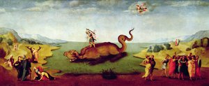 Perseus megmenti Andromédát